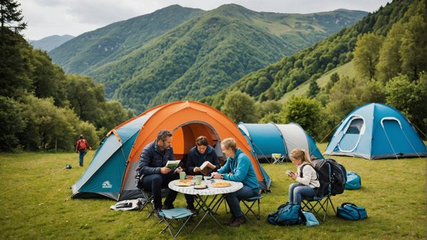 Profitez de la plage : camping la ferme erromardie à saint jean de luz