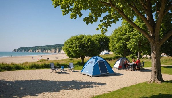 Le camping la gallouette : séjour en bord de mer en normandie, entre détente et nature