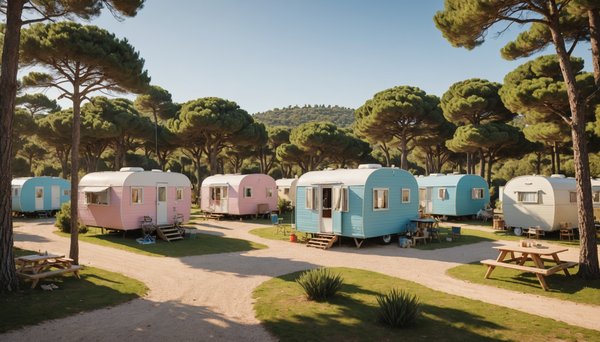 Les types de location de vacances les plus populaires pour le camping à Hyères