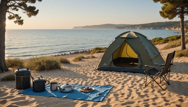 Camping bord de mer dans le Var