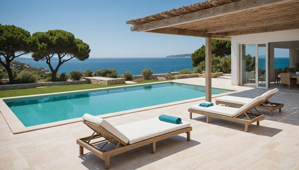 Location de vacances à la mer avec piscine dans le Var : Détente sous le soleil méditerranéen