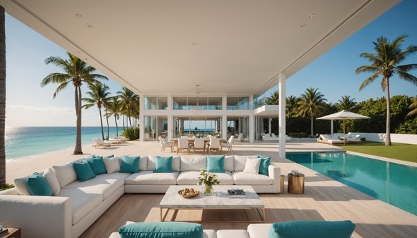 Location de vacances de luxe près de la plage : un séjour exclusif en bord de mer