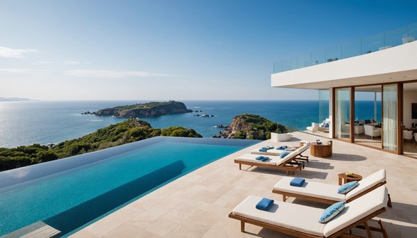 Location de villa pour les vacances au bord de la mer: Un séjour en toute liberté