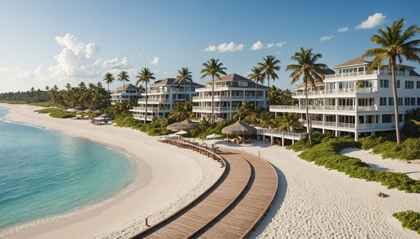 Location de vacances à la mer dans un hôtel les pieds dans l'eau : Profitez d'un accès direct à la plage