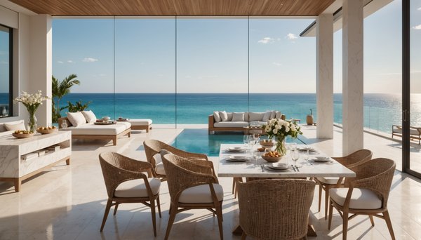Location de vacances à la mer dans un hôtel de luxe : Un séjour haut de gamme en bord de mer