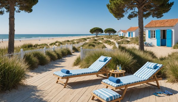 Location de vacances à la mer dans une station balnéaire en Vendée : Plaisirs balnéaires et détente