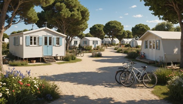 Quelles sont les options de location de vacances dans un camping à Vaux sur Mer près de Royan ?