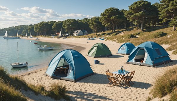 Comment profiter de la proximité de la plage et du bateau lors de votre séjour dans un des plus beaux campings de Fouesnant?