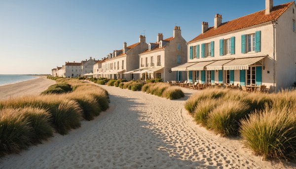 Quels sont les avantages d'un hôtel en bord de mer sur l'île de Ré pour une location de vacances ?
