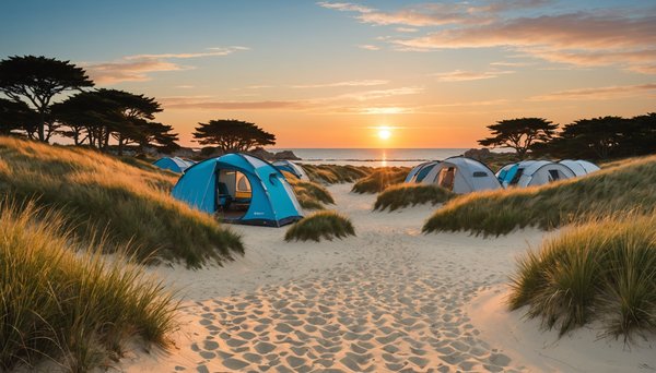 Découvrez le Camping de la Plage du Cabellou à Concarneau