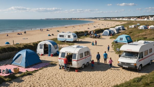 Vacances idéales : Découvrez les meilleurs campings aux Sables d'Olonne à deux pas de la mer